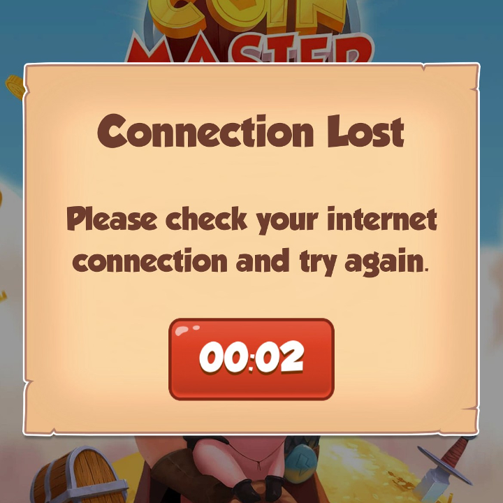 slow internet coin master